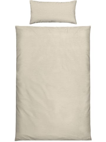Erwin Müller Seersucker Bettwäsche Wertingen in creme