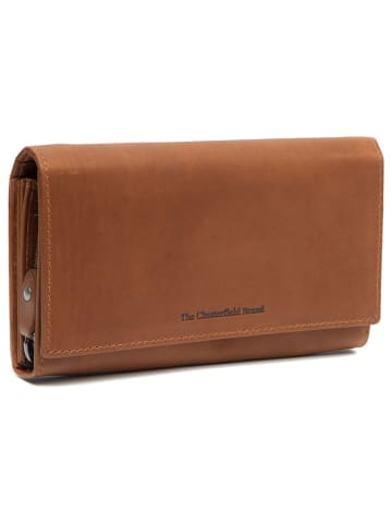 The Chesterfield Brand Mirthe Geldbörse RFID Schutz Leder 18 cm in cognac