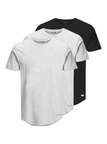 Jack & Jones T-Shirt JJENOA 3er PACK in verschiedene