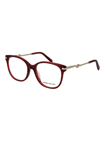 Karen Millen Frauen Optische Fassungen Quadratisch Rot