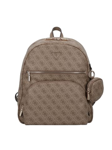 Guess Power Play II Daypack 36 cm Laptopfach in latte logo