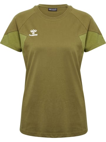 Hummel T-Shirt Raglanärmel Hmltravel Damen in MILITARY OLIVE