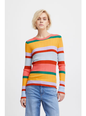 ICHI Strickpullover IHMAFA LS12 - 20119238  Langarmshirt mit Rundhalsausschnitt in Bunt