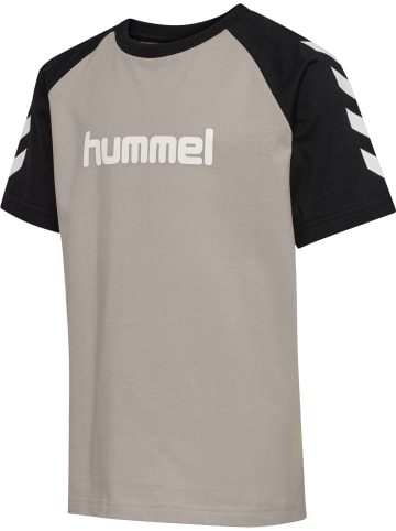 Hummel T-Shirt Hmljr Logo Lebensstil Kinder in ROCK RIDGE