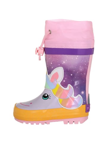 Playshoes Gummistiefel Einhorn in Flieder