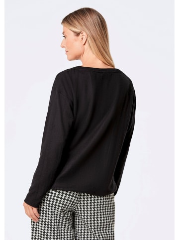 GOLDNER Shirt Shirt in schwarz