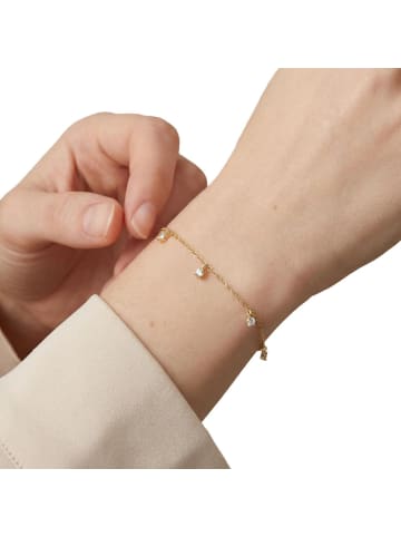Amor Armband Silber 925, gelbvergoldet in gold