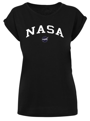F4NT4STIC T-Shirt NASA Collegiate Logo' in schwarz