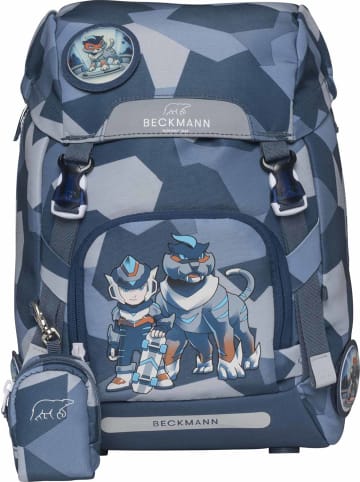 BECKMANN Beckmann Schulranzenset Classic 22 - 6-Tlg. Set Tiger Race