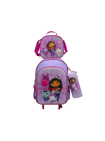 Gabby's Dollhouse Schul Trolley Set 3-teilig Kinder Karaoke