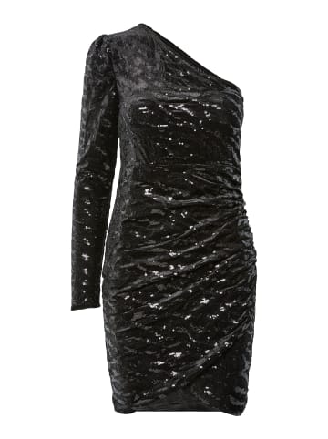 Pieces Midikleid in Black