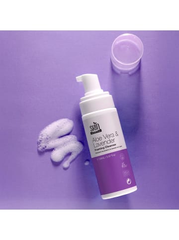 skinChemists Schaumreiniger mit Aloe Vera & Lavendel 150 ml