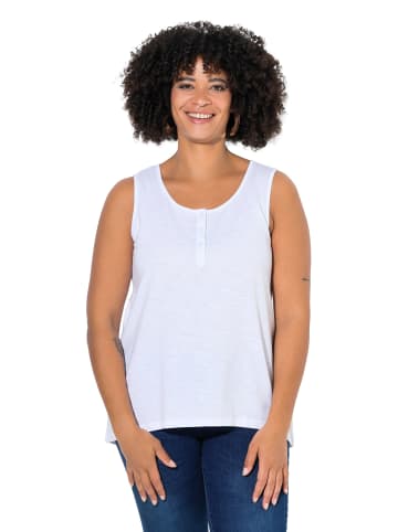 Angel of Style Strick-Top in schneeweiß