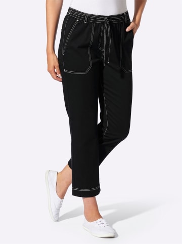 WITT WEIDEN 7/8-Jeans in schwarz