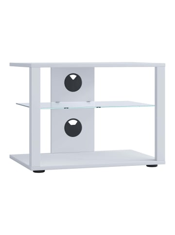 ebuy24 TV Tisch FolasL 6 Weiß 60 x 41 cm