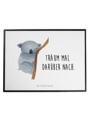 Mr. & Mrs. Panda Schreibunterlage Koalabär mit Spruch in Weiß