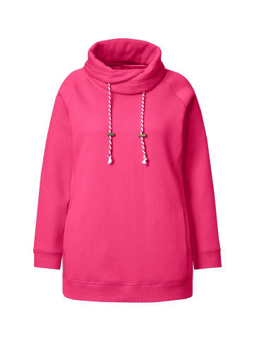 Ulla Popken Sweatshirt in magentapink