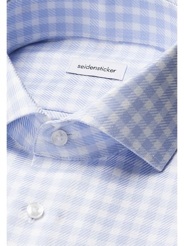 Seidensticker Business Hemd Shaped in Hellblau