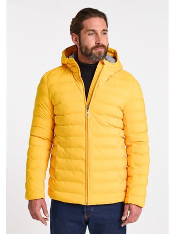 DreiMaster Herren Wattierte Steppjacke in Gelb