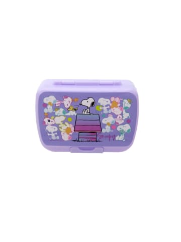 Snoopy Brotdose Lunchbox Sandwichbox Kinder Pausenbox 16x12x6 cm