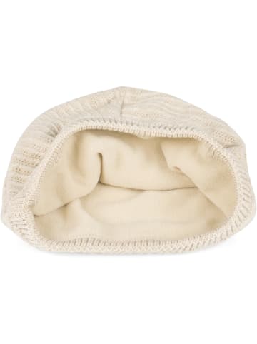 styleBREAKER Strick Beanie Mütze in Beige