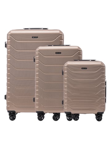 WINGS Trolleys PEAFOWL in champagne