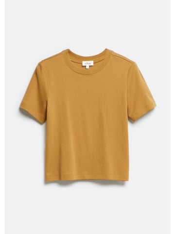 s.Oliver T-Shirt in 8488_ocker