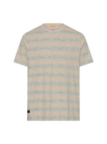 Camel Active T-Shirt aus reiner Baumwolle in Wasserblau