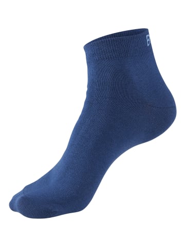 Bench Kurzsocken in 2x marine, 2x jeans geringelt, 2x jeans meliert