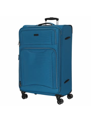 D&N Travel Line 9204 - 4-Rollen-Trolley L 76 cm in blau