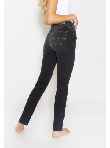 ANGELS  Straight-Leg Jeans Jeans Cici mit authentischem Denim in ANTHRAZIT