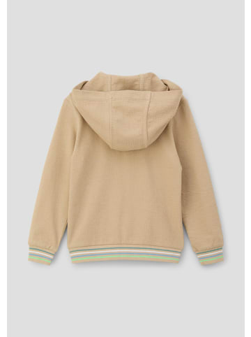 s.Oliver Sweatshirt Jacke in 8195_beige