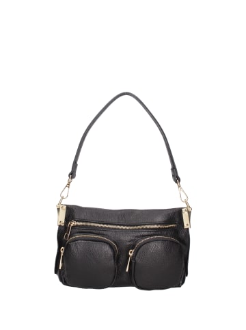 ROBERTA ROSSI Schultertasche in BLACK