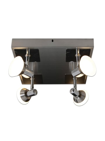 näve LED Spot "JERICHO" in chrome - (L)28 cm x (B)28 cm x (H)13.3 cm - EEK G