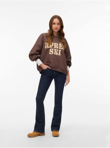 Vero Moda Sweatshirt in Chocolate Martini