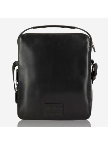 Jekyll & Hide Oxford Handtasche Leder 22 cm black