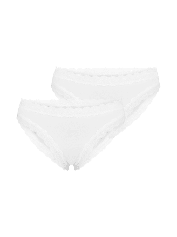 Nur Die Slip Invisible Seamless Lace in Weiß