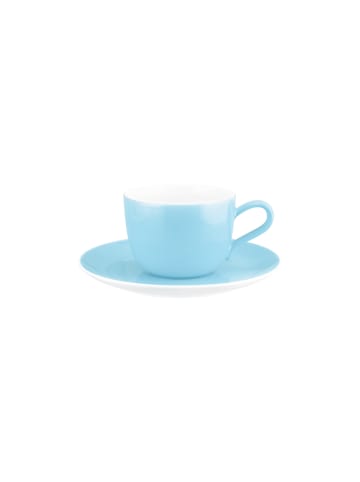 Seltmann Weiden Kaffeetasse mit Untertasse Liberty Pure Colors 260 ml in Lagoon Blue