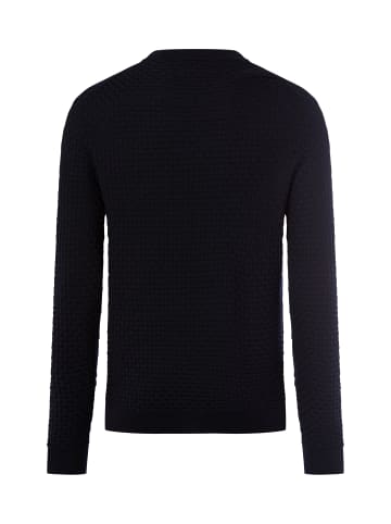 Finshley & Harding Strickpullover in marine - 0001