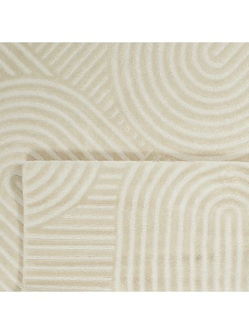 NAZARRUGS Teppich BIANCA in Creme