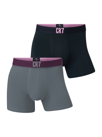 CR7 Retro Boxer Fashion in Dunkelblau/Weiß