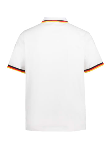 JP1880 Poloshirt in schneeweiß