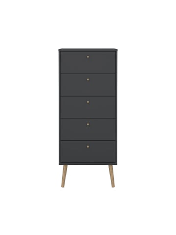 ebuy24 Kommode Bodo Grau 51 x 40 cm