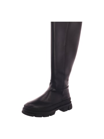 Palpa Damenlangschaftstiefel warm flach  in  Schwarz