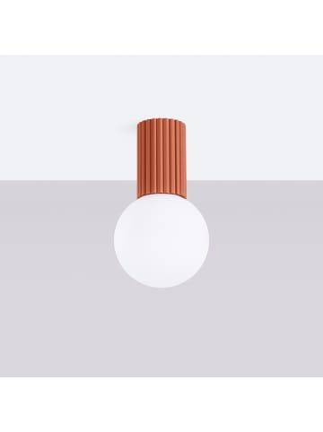 Nice Lamps Plafond ORBITAL 1 red H 21 cm