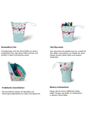 Satch Pencil Slider Deep Petrol in Blau