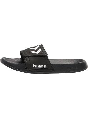 Hummel Hummel Badelatschen Larsen Slipper Erwachsene Leichte Design Wasserabweisend in BLACK