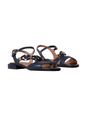 Emilie Karston Ledersandalen „Clemence“ Blau