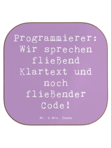 Mr. & Mrs. Panda Tassen Untersetzer Spruch Programmierer Codeflü... in Lavendeltraum