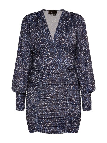 faina Damen Langarmkleid in Blau